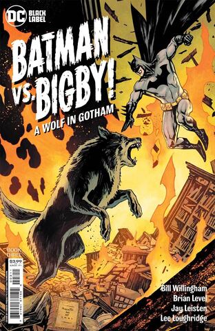 Batman vs Bigby. A Wolf in Gotham #3 (Cover A)