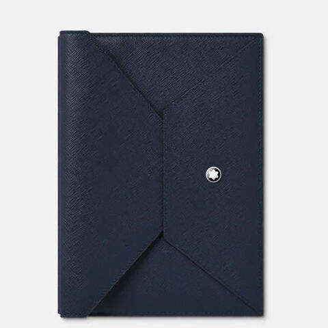 Записная книжка Montblanc Sartorial Envelope №146, чернильно-синяя