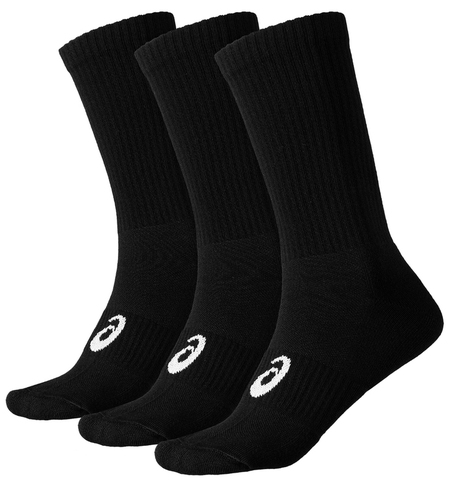 Носки беговые ASICS 3PPK CREW SOCK Black