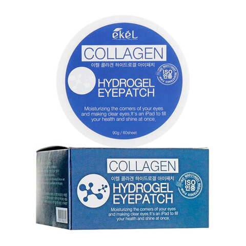 Ekel Hydrogel Eye Patch Collagen - Гидрогелевые патчи под глаза с коллагеном