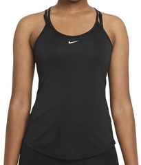 Топ теннисный Nike Dri-Fit One Elastika Standard Fit Tank W - black/white