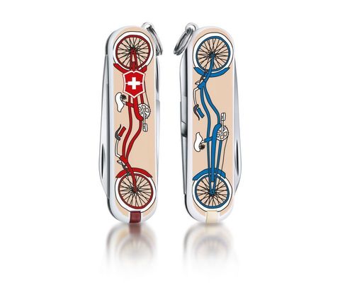 Нож-брелок Victorinox Classic LE 2015, 58 mm Bicycle (0.6223.L1506)