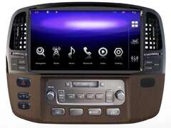 Магнитола Toyota LC 100/ Lexus LX470 (2003-2007) Android 10 6/128GB IPS DSP 4G модель KP-T1305TS10