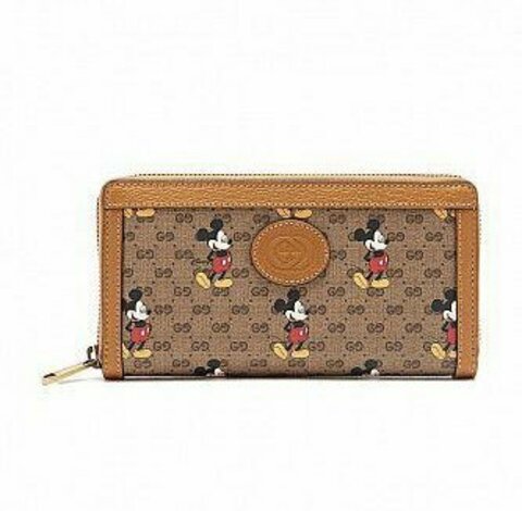 Бумажник на молнии Gucci Disney X Gucci