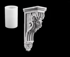 Силиконовый молд № 0291 Кронштейн большой 3 d