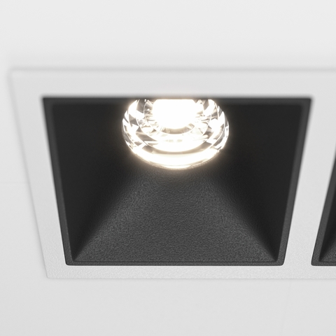 Встраиваемый светодиодный светильник Maytoni Alfa LED DL043-02-10W4K-D-SQ-WB