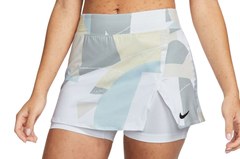 Теннисная юбка Nike Court Victory Women's Printed Tennis Skirt - white/black