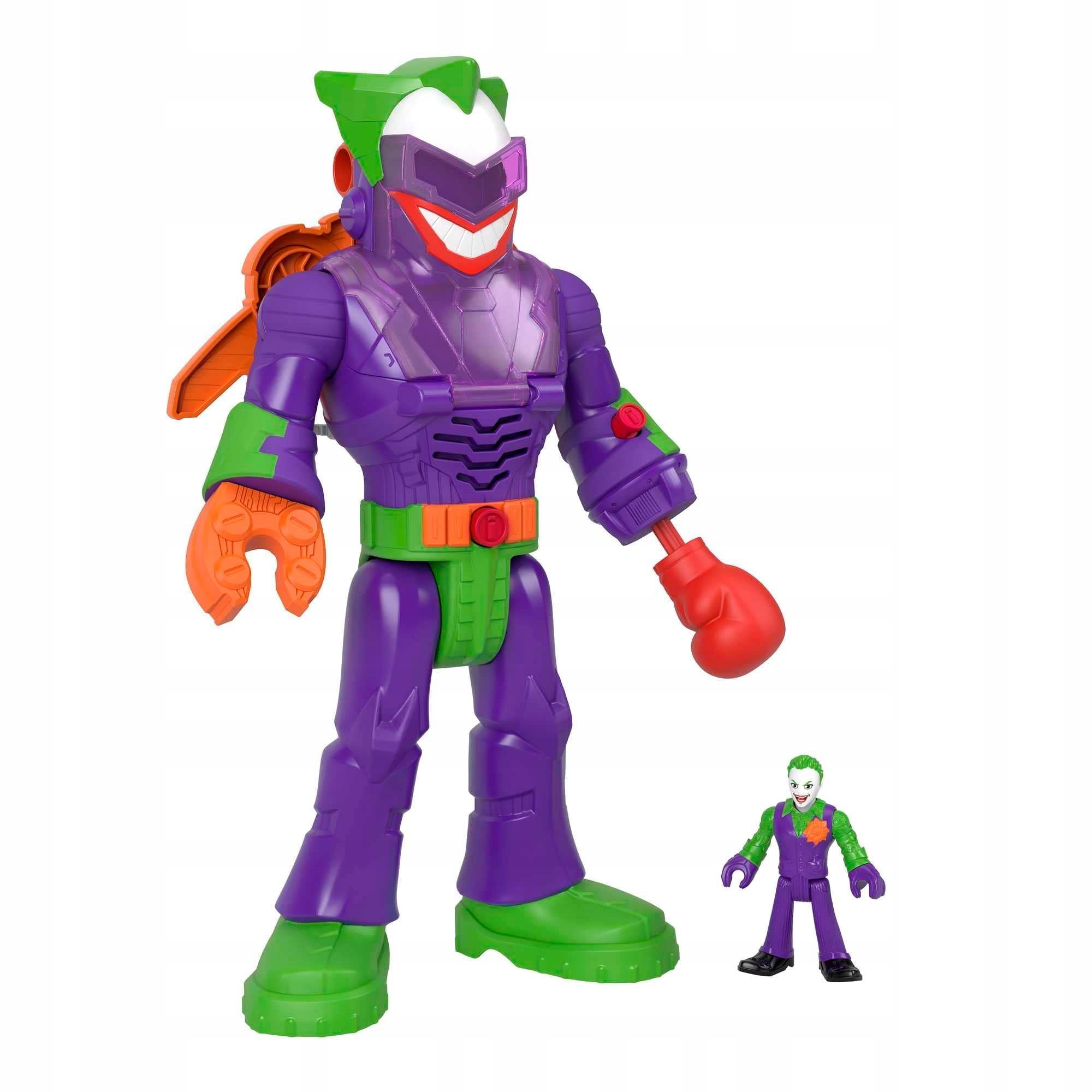 Игровой набор Imaginext DC Super Friends - Джокер и робот-смайлик. Фигурка  робота со светом, звуками и фигуркой Джокера HKN47 купить в Москве |  Доставка по России.