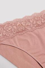 Трусы слипы YSABEL MORA 19033 Mini_Пыльная роза