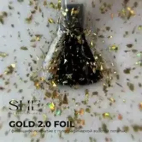 SHE Финишное покрытие GOLD FOIL 2.0 12 г