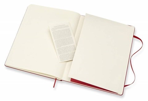 Блокнот Moleskine Classic XLarge, цвет красный, пунктир