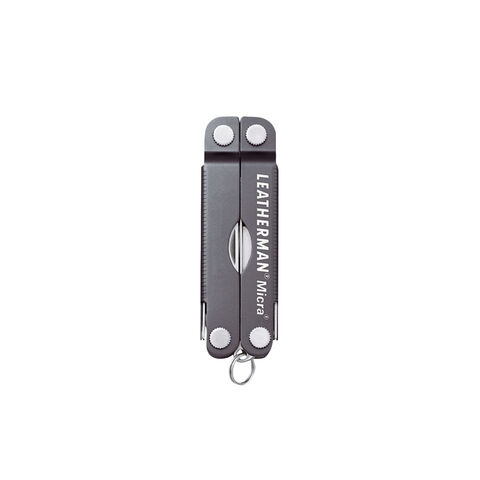 Мини-мультитул Leatherman Micra Gray, 10 функций, цвет серый (64380181N) | купить в интернет-магазине Multitool-Leatherman.Ru