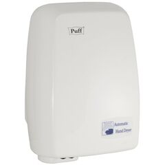 Электросушитель для рук Puff, 120, 1200 Вт, 19 х 12 х 26 см, бел, 1401.334