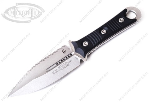 Нож Microtech Borka SBD 201-12 Stonewashed Serrated 