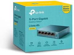TP-Link LS105G 5-портовый настольный коммутатор 10/100/1000 Мбит/с/