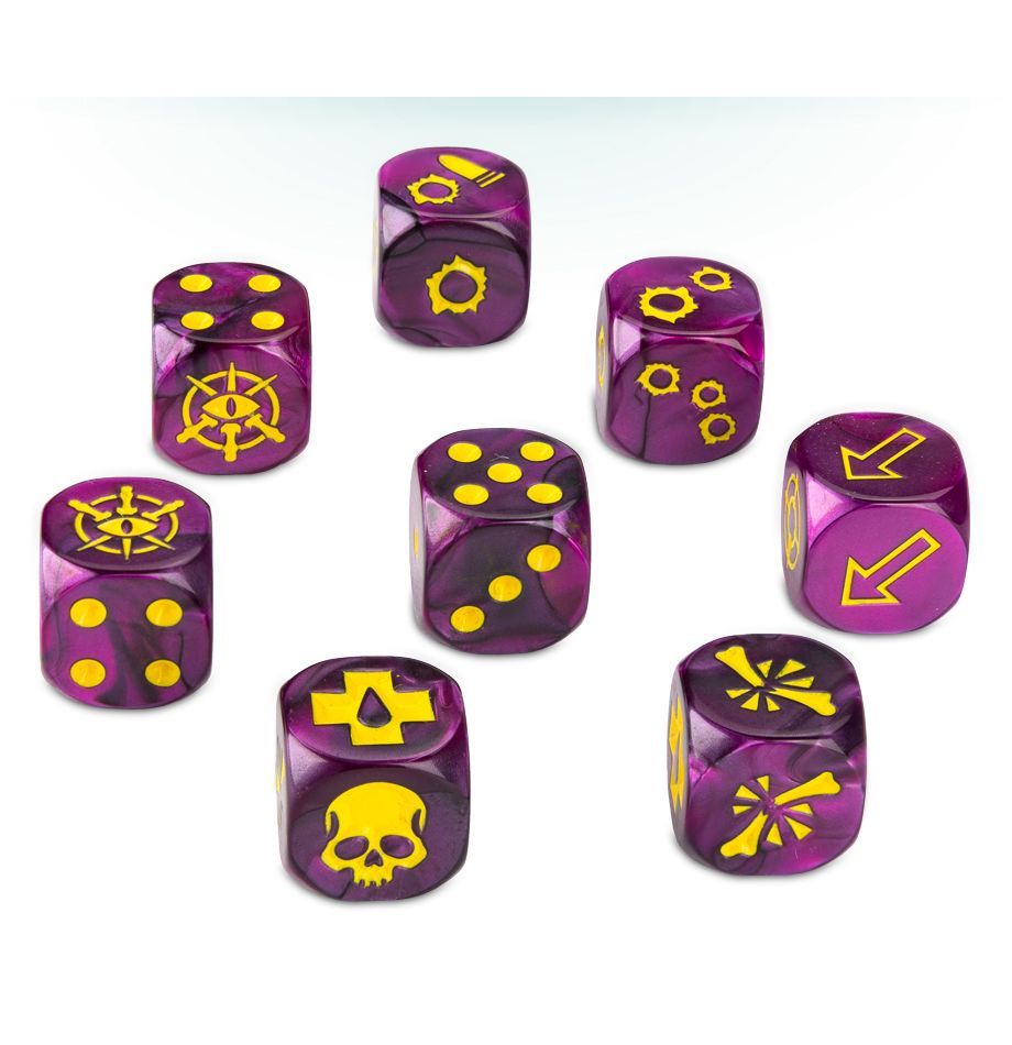 Necromunda: Escher Gang Dice (Набор кубиков банды Эшера)