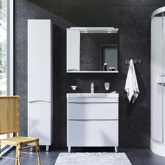 Тумба напольная с раковиной, 80 см,  AM.PM LIKE - M80FSX0802WG