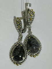 Лилит (серьги из серебра)
