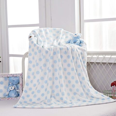 Плед детский с игрушкой Sofi De MarkO №4 голубой