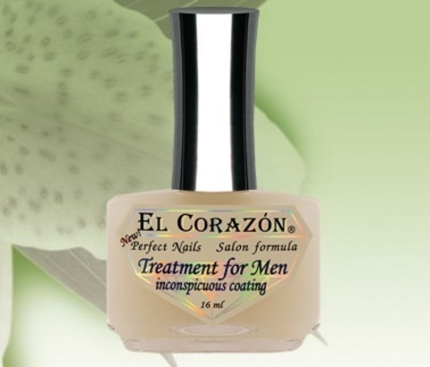 El Corazon лечение 440 Незаметное покрытие для мужского маникюра 