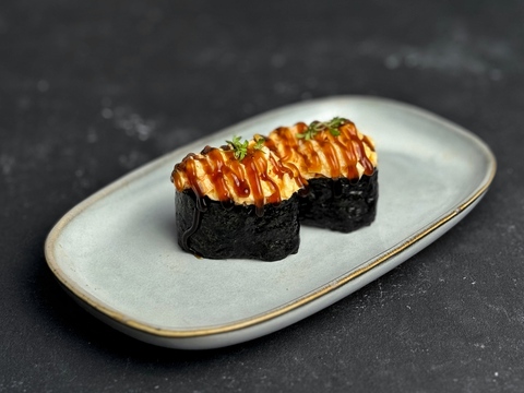 Гунканы с креветкой (2 шт)