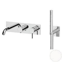 Remer Metrica MC53D2BO Смеситель для ванны, белый матовый фото