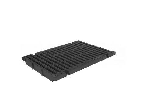 Решетка водоприемная Gidrolica Pro РВ-30.35,8.50 – щелевая, пластиковая, класс нагрузки C250