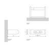 Decor Walther 0850300 Decor Walther DW 740 Держатель туалетной бумаги, цвет: хром