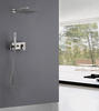 Abber AF8218SP Душевая система Abber Daheim AF8218SP скрытого монтажа без излива, сатин
