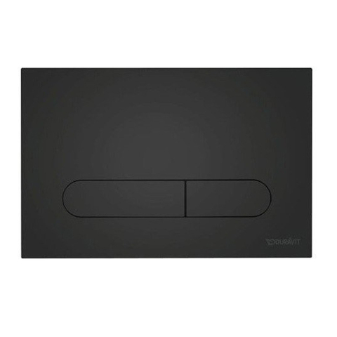 Duravit WD5009031000/WF5100131010 Клавиша смыва, Duravit, DuraSystem, для унитаза, шгв 230*6,5*150,5, цвет-чёрный матовый