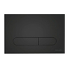 Duravit WD5009031000/WF5100131010 Клавиша смыва, Duravit, DuraSystem, для унитаза, шгв 230*6,5*150,5, цвет-чёрный матовый