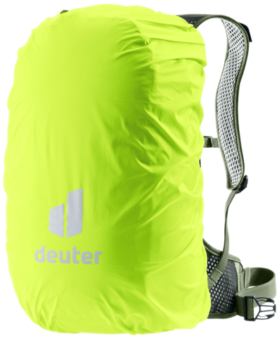 Картинка рюкзак велосипедный Deuter Race Air 14+3 Mineral/Grove - 13