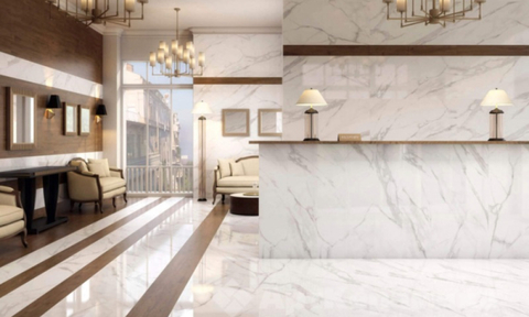 Керамогранит GRS01-20MD Ellora-ivory карвинг слоновая кость 60x60