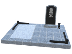 Готовое ритуальное сооружение 2,7м*2,4м (под ключ)