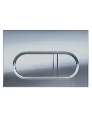Aquatek KDI-0000044 KDI-0000044 (016C) Панель смыва Хром матовая (клавиши прямоугольные) фото