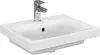 Aquanet 259005 Тумба с раковиной Беркли 50 белый глянец/дуб рошелье (259005)