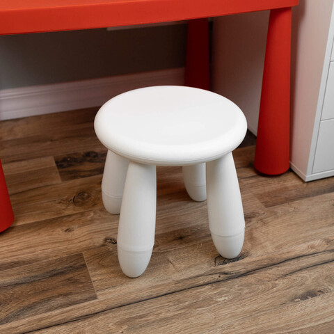 Детский табурет PALL GUL размер: 30*30*29, цвет: белый