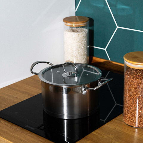 Кастрюля с крышкой Rågvete, объём: 6 л., размеры: 24*13,5 см., материал: нержавеющая сталь