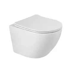 BelBagno BB046CHR/SC SFERA-R Унитаз подвесной безободковый с сиденьем дюропласт soft close, BB046CHR/SC фото