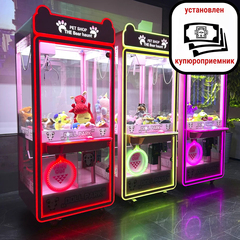 Призовой автомат Кран-машина Doll Park с купюроприемником