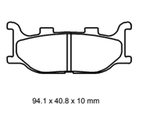 Колодки  G-brake   GM-02039S