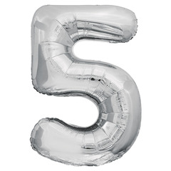 К 34''/86 см, Цифра ЭКО, Серебро, 