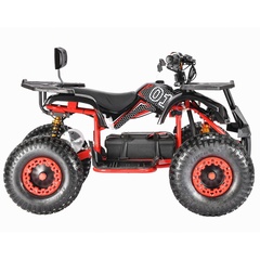 Детский электрический квадроцикл WHITE SIBERIA SNEG 1500W