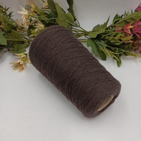 100% кашемир Арт Hair CASH от Loro Piana - Коричневый 3000М/100гр 175гр