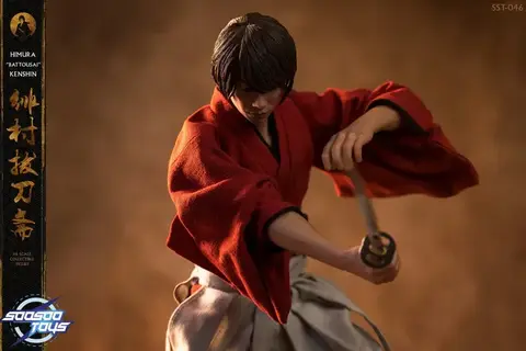 Фигурка Химура Кэнсин масштаб 1/6 Аниме-сериал Rurouni Kenshin SooSooToys