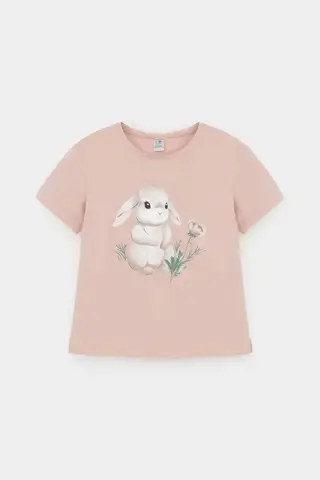 фуфайка  для девочки  КР 302703-1/дымчатая роза к545