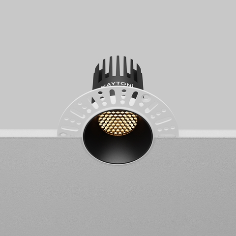Встраиваемый светильник Maytoni Dip DL119-10W-2.7K-TRS-B