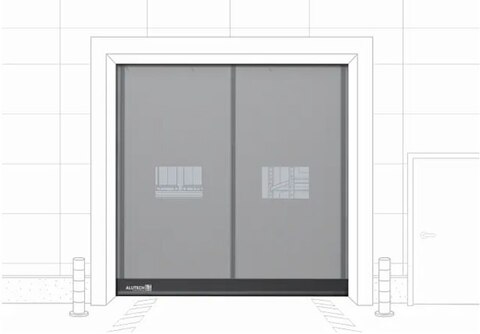 Скоростные рулонные ворота TurboFlex 4000х2500мм