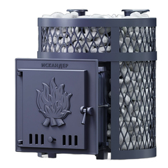 Искандер 18 Ураган Чугунная печь (закрытая каменка)