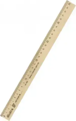 Линейка дерев. 30 см (Можга) С-07